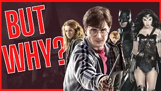 but WHY are some films so dark and desaturated? || harry potter and the deathly hallows + more