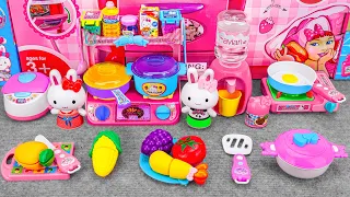66 Minutes Satisfying with Unboxing Cute Pink Bunny Ice Cream Store Cash Register ASMR | Review Toys
