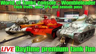 World of tanks console - wombleleader...Daytime premium tank fun + crew training