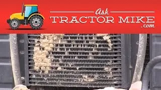 A Handy Way to Clean Your Tractor Radiator