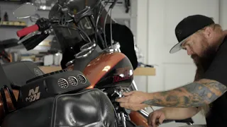 Bar-Be-Que Pit Master Installs a K&N Intake on His Harley-Davidson