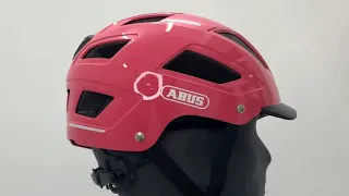 Велосипедний шолом ABUS Hyban 2.0 Living Coral
