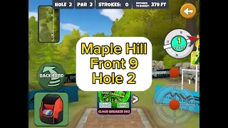 Maple Hill, Front 9, Hole 2 : Disc Golf Valley
