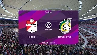 PES 2020 | Emmen vs Fortuna Sittard - Netherlands Eredivisie | 20 October 2019 | Full Gameplay HD