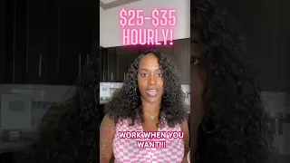 🙌🏾ABSOLUTELY NO EXPERIENCE NEEDED! GET PAID $25-$35 HOURLY IN YOUR FREE TIME WITH THIS SIDE HUSTLE