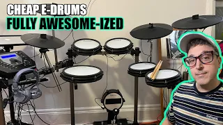 How to upgrade your cheap e-drums to make them awesome