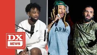 21 Savage Says He Would Decline Kanye West Collab b/c of Drake Friendship