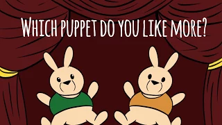 Which Puppet Do You Like More? Baby Morals