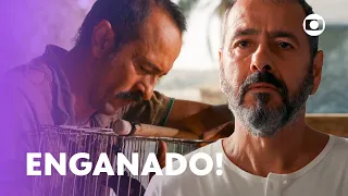 Tião Galinha se revolta ao ser enganado por José Inocêncio e promete vingança! | Renascer | TV Globo
