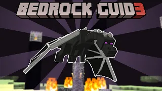 HOW To Beat The ENDER DRAGON In Minecraft | Bedrock Guide S3 EP21