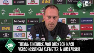 Nach Ducksch-Fehlschuss: Warum Werder Bremen-Trainer Ole Werner nicht den Elfmeter-Schützen bestimmt