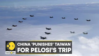 27 Chinese warplanes enter Taiwan’s air defence zone after Pelosi's visit| Latest English News| WION