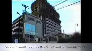Davao 1996 / 03 e | Bajada - J.P. Laurel St. (V. Mapa St. to Durian Hotel)