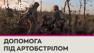 "Несли 2 км до бліндажа": як наші військові надавали першу допомогу пораненому