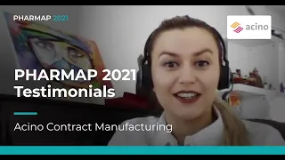 Acino Contract Manufacturing - Virtual PHARMAP 2021 Congress | Testimonials