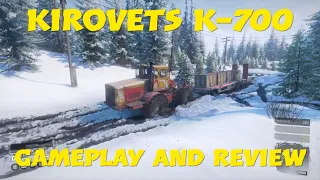 SnowRunner Kirovets K-700 Gameplay And Review