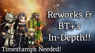 Machina Rework/BT+, Paine Rework/LD, Shantotto Rework/BT+ In-Depth!! [DFFOO JP]