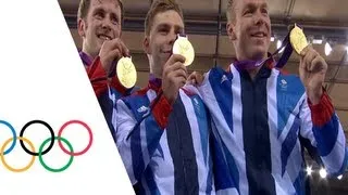 Cycling Track Men's Team Sprint Final - London 2012 Olympic Games Highlights