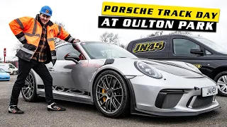 Driving my Porsche GT3 RS at Oulton Park! 🏁