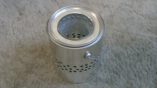 Homemade "Gallon Can" Wood Stove! - "Tin Can" Wood Stove - Easy DIY