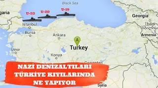 GÜNÜMÜZDE BİLE TÜRKİYE KIYILARINDA BULUNAN ALMAN DENİZALTILARI BURADA NE YAPIYORDU 2.dünya savaşı