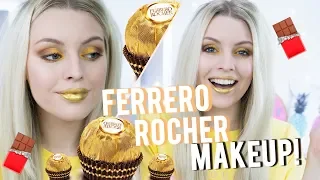 FERRERO ROCHER Inspired Makeup Look | MoreToFaye