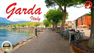 Garda - Italy | Garda By Lake Garda | Exploring The Town | 4K - [UHD]