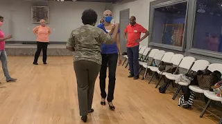 Hand Dance basics week 3 Aletha & Sandra💃🏿 Silky Smooth Dance Studio