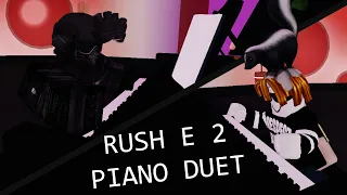 RUSH E 2 | Piano Duet on Roblox Got Talent | ft. @AutoCrimsonfied (Piano Cover)