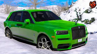 ПРОВЕРКА ROLLS ROYCE CULLINAN НА ПРОХОДИМОСТЬ ПО СНЕГУ! - BLACK RUSSIA (CRMP MOBILE) 🌊ВОТЕР