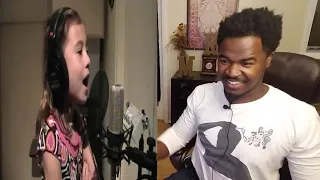 Rhema Marvanne Oh Holy Night Incredible Child Singer 7 yrs old Reaction