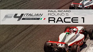 Italian F4 Championship Certified by FIA - Paul Ricard Circuit round 5 - Race 1