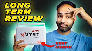 Airtel Fiber Long Term Review! 100 Mbps Speed in 40 Mbps Plan!