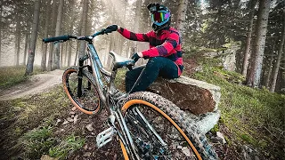 MTB Bike Park Riding Is Amazing MTB!! [4K]