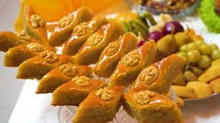 Delicious Gandja Baklava Recipe - Traditional Azerbaijani Cuisine