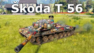 World of Tanks Škoda T 56 - 9 Kill 8,8K Damage