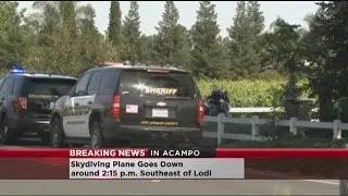 5 p.m. UPDATE: Skydiving Plane Had Engine Trouble Before Lodi Crash