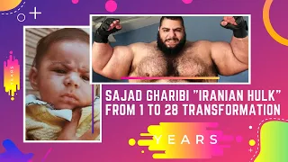 Sajad Gharibi "Iranian Hulk" From 1 To 28 Transformation