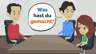 Deutsch lernen | Mia muss zu Herr Schmidt.. 😳