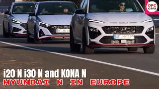 Hyundai N in Europe i20 N i30 N and KONA N Explained