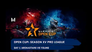 [Matches] Warface Open Cup: Season XV Pro League. ArenaStars vs Young