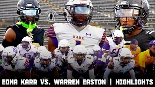 Edna Karr vs. Warren Easton (HIGHLIGHTS) || Louisiana's PREMIER Rivalry Heats Up! *Uncensored*