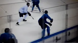 Sick skill moves by Kaapo Kakko during Team Finland practice