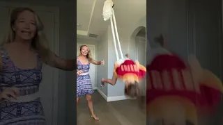 Mom pushes her daughter off swing!😱