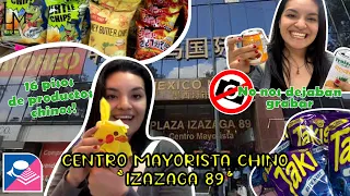 Visitando la PLAZA IZAZAGA/ Edificio CHINO de 16 PISOS! 😱/ Probando PRODUCTOS CHINOS/ VLOG #17