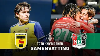 🇯🇵 JAPANNERS GOUD WAARD IN HALVE FINALE VAN DE BEKER 🏆 | Samenvatting SC Cambuur - N.E.C.