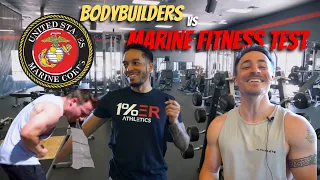 BODYBUILDERS TRY MARINE FITNESS TEST WITH NO PRACTICE