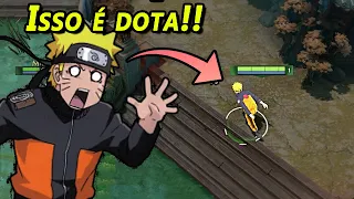 DOTA 2 MAS COM MOD DE NARUTO KKKKKKK