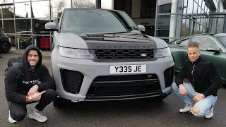 MY TWIN BROTHER BOUGHT A 2019 RANGE ROVER SPORT SVR!!