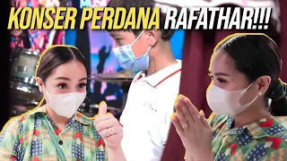 RAFATHAR HEBAT!!! NAGITA DEG-DEGAN LIAT RAFATHAR DARI BAWAH PANGGUNG....